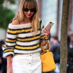 Ganni Mohair Julliard Sweater Medium